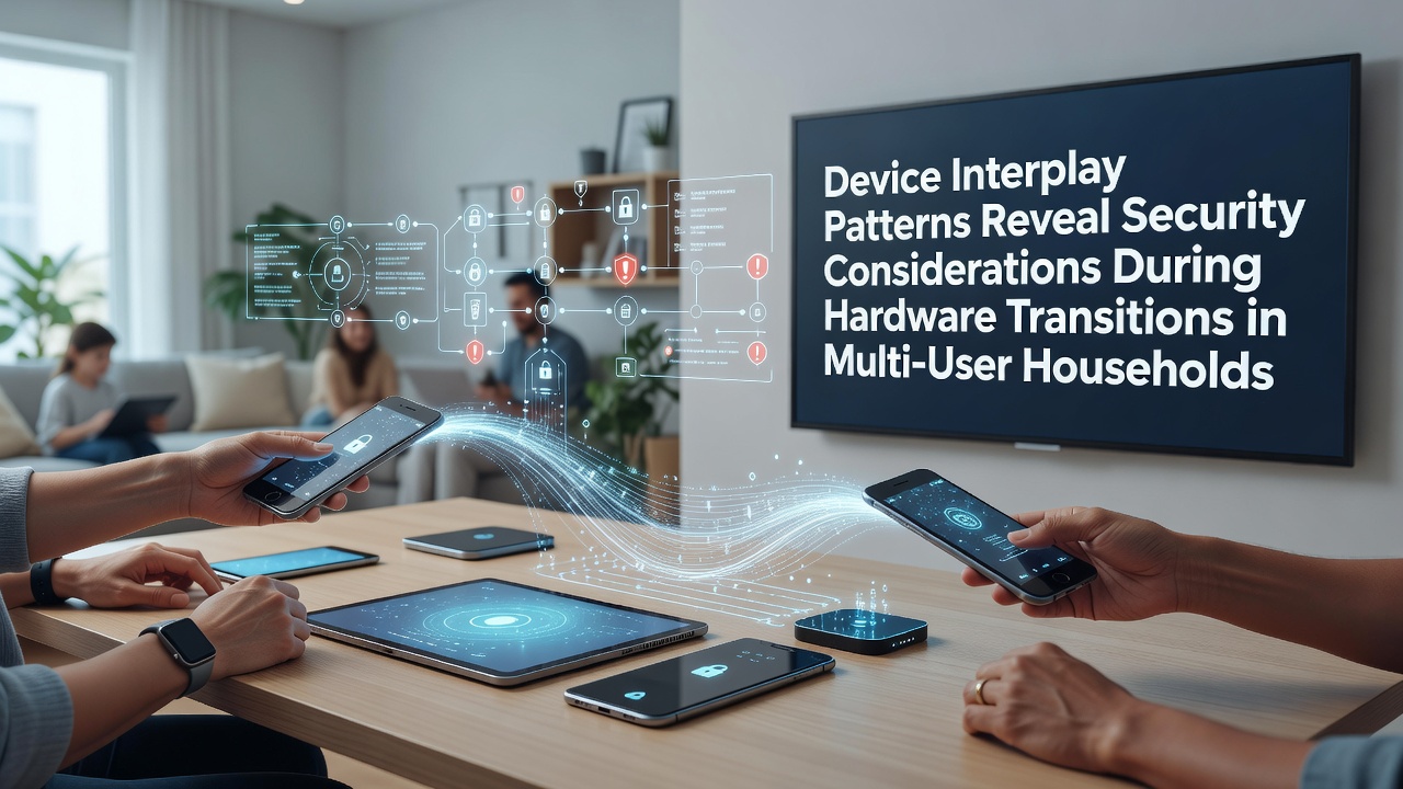 Network diagram showing interconnected devices in a multi-user home environment during hardware upgrades